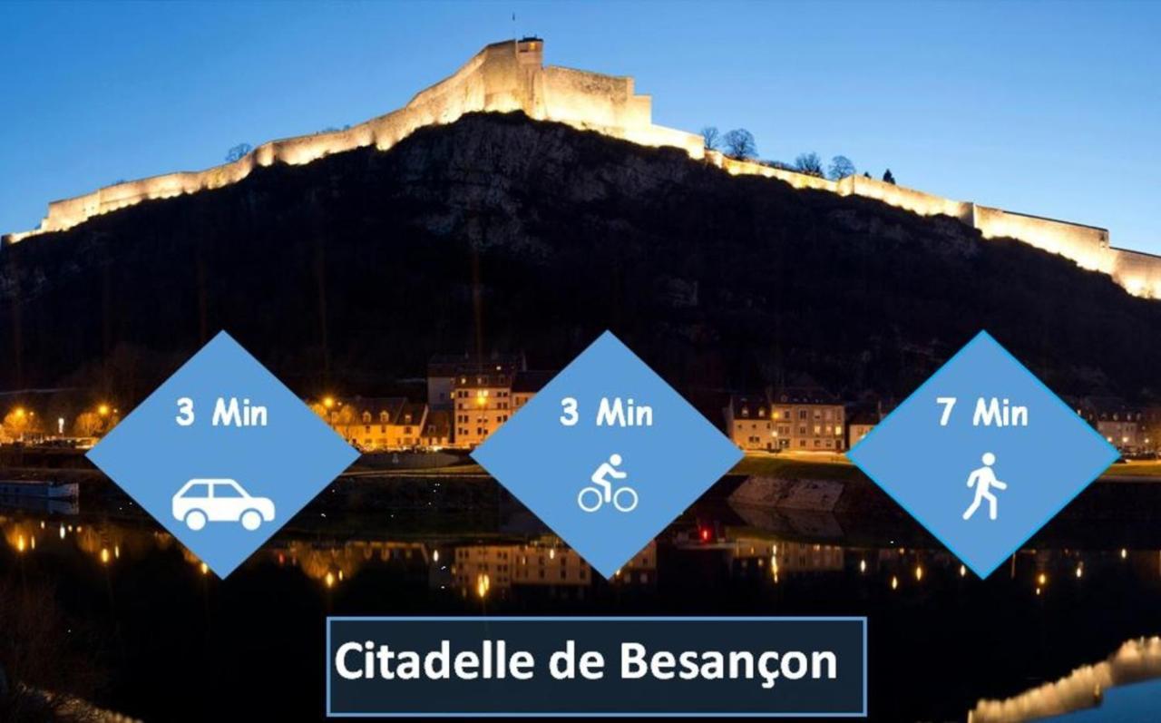 Centre Ville Historique - Calme - Les Mots Bleus Besancon Exterior photo
